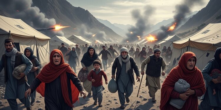 À Torkham rapatriés afghans et habitants locaux partagent une peur intense après de nouveaux affrontements Tirs blessés et panique au camp Omari révèlent la souffrance humaine dune frontière en crise   Viral Mag