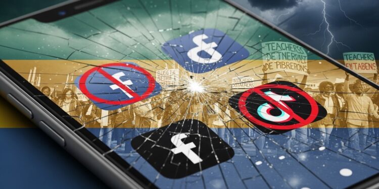 Le Gabon suspend Facebook et TikTok pour déstabilisation Décryptage des motifs contexte de la grève des enseignants et réactions face à cette mesure controversée   Viral Mag