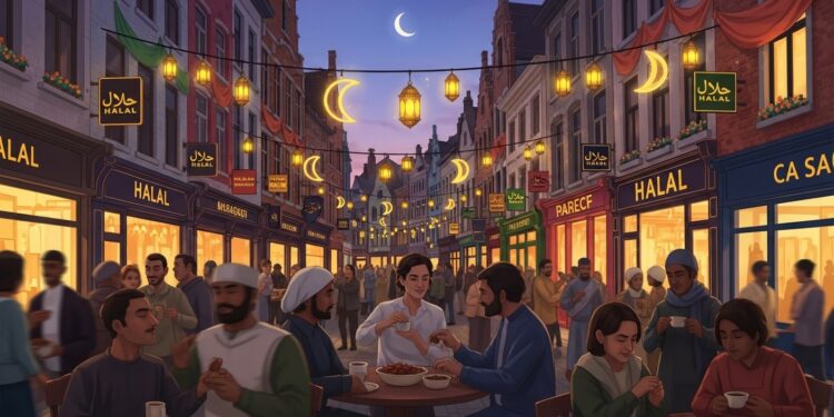 Découvrez comment Gand devient la première ville belge à illuminer deux rues commerçantes pour le Ramadan 2026 une initiative festive portée par les commerçants qui suscite débats et enthousiasme   Viral Mag