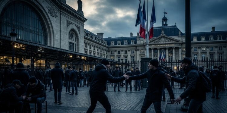 Une vidéo choc sur linsécurité à la Gare du Nord provoque un tollé après la réponse ironique du ministère des Affaires étrangères Polémique sécuritaire à Paris qui divise   Viral Mag