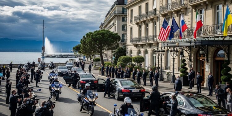 Genève a vibré mardi sous haute tension avec des négociations simultanées sur le nucléaire iranien et la guerre en Ukraine Découvrez les coulisses de cette journée diplomatique hors norme   Viral Mag