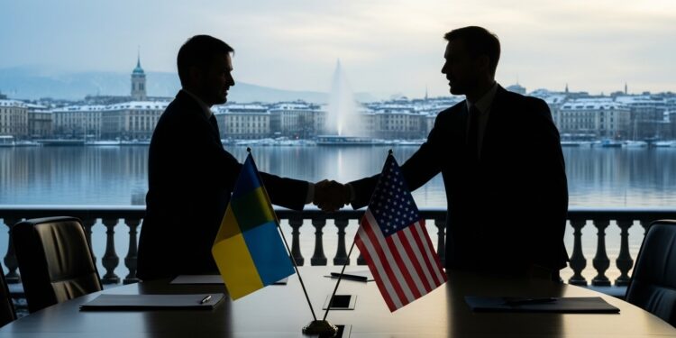 Genève : Nouveaux Pourparlers Ukrainiens-Américains pour la Paix - Viral Mag À Genève émissaires ukrainiens et américains préparent des discussions trilatérales avec Moscou pour mettre fin à la guerre en Ukraine entrée dans sa 5e année Échanges et espoirs de paix Viral Mag