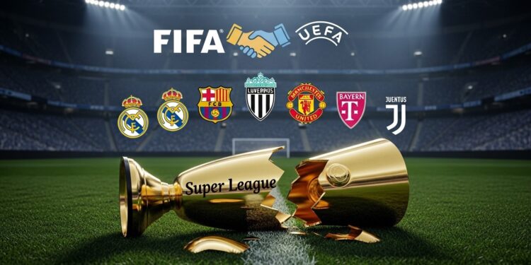 Le patron de la FIFA salue lunité retrouvée du football européen après labandon officiel du projet Superligue Une page se tourne pour le sport roi   Viral Mag