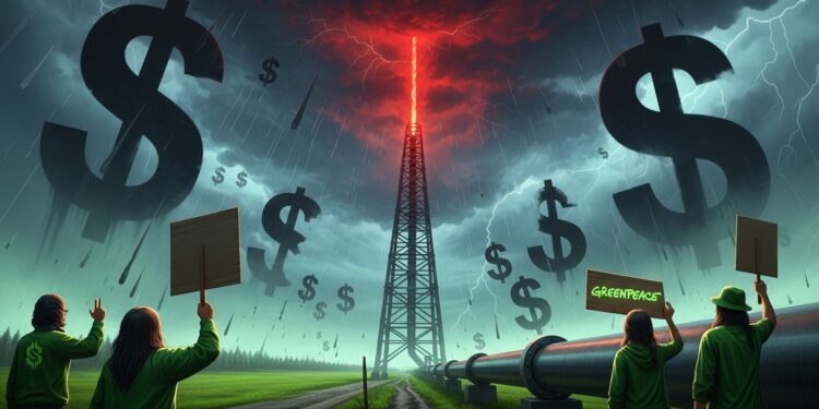 Greenpeace Condamnée à 345 Millions de Dollars aux USA - Viral Mag Greenpeace risque la ruine après une condamnation record à 345 millions de dollars dans une affaire liée aux protestations contre un oléoduc Décryptage dun jugement qui menace le militantisme écologique Viral Mag