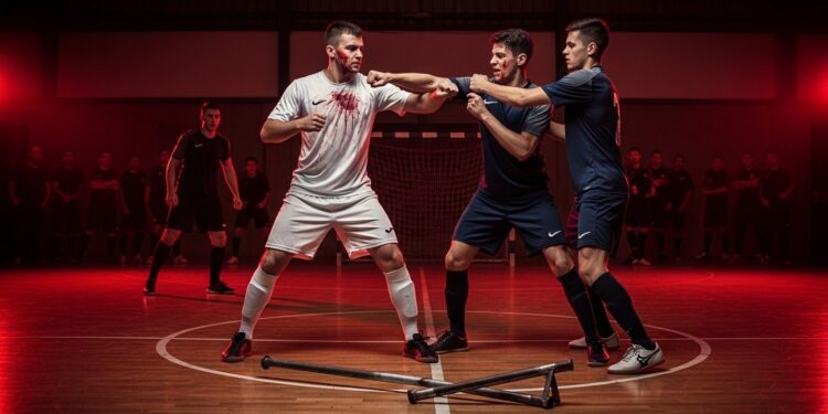 Match U18 de futsal à Rillieux la Pape  coups crachats nez cassé et guet apens après le coup de sifflet final Un scandale qui choque le sport amateur   Viral Mag