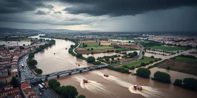 Après les pluies diluviennes de Leonardo causant inondations et évacuations au Portugal et en Andalousie une accalmie vendredi précède la tempête Marta Pedro Sánchez visite les zones sinistrées   Viral Mag