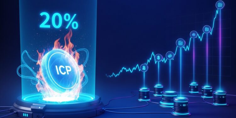 Internet Computer introduit un burn de 20 des revenus réseau et des récompenses basées sur lusage réel Une refonte majeure qui lie valeur ICP à ladoption concrète du protocole   Viral Mag