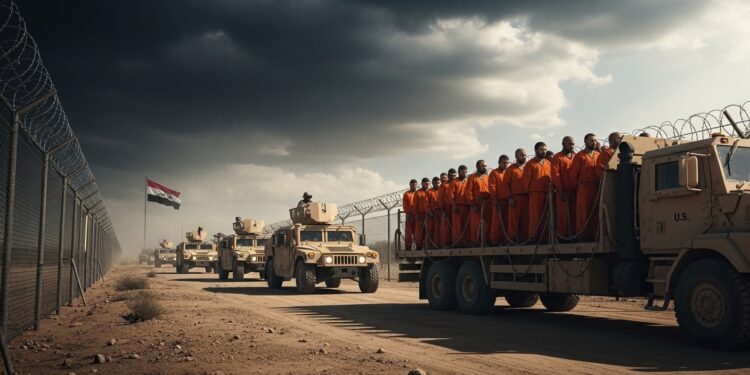 LIrak a reçu 4583 membres présumés de lÉtat islamique transférés depuis la Syrie par les États Unis pour sécuriser les prisons Opération vers 7000 détenus défis judiciaires et humanitaires au cœur des débats   Viral Mag