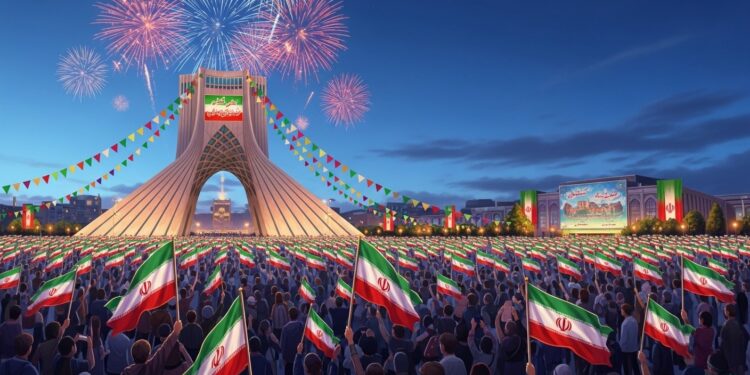 LIran célèbre 47 ans de Révolution islamique sous pression américaine sur le nucléaire Pezeshkian refuse les exigences manifestations réprimées font des milliers de victimes   Viral Mag