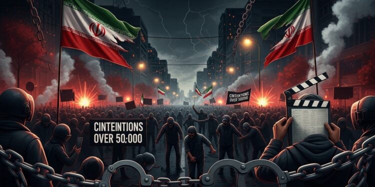 Plus de 50 000 personnes arrêtées en Iran suite aux protestations de janvier 2026 selon une ONG Répression sanglante aveux forcés et arrestations de figures culturelles persistent   Viral Mag