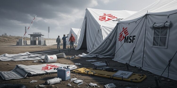 Israël met fin aux opérations de Médecins Sans Frontières à Gaza dici le 28 février après le refus de lONG de transmettre la liste détaillée de ses employés palestiniens Une décision lourde de conséquences pour laide humanitaire dans la région en crise   Viral Mag