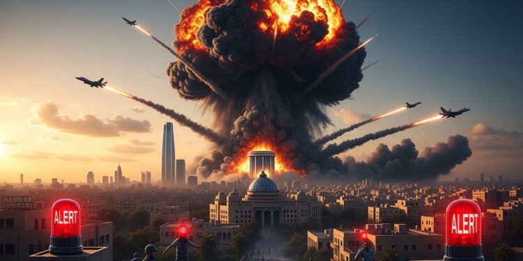 Israël a lancé une frappe préventive contre lIran le 28 février 2026 déclenchant état durgence et alertes Explosions à Téhéran riposte attendue  analyse de cette escalade critique au Moyen Orient   Viral Mag