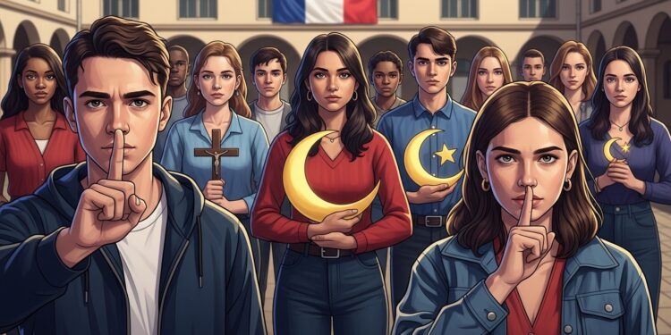 58 des 15 17 ans jugent inacceptable de critiquer les religions Musulmans 92 et catholiques pratiquants 76 en tête Une jeunesse plus conservatrice émerge en France avec des répercussions sur les libertés   Viral Mag