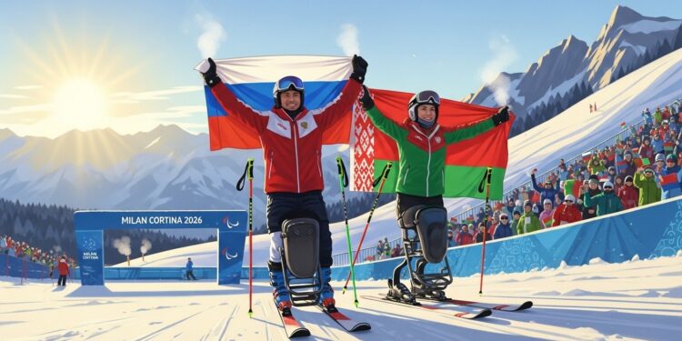 Russie et Bélarus autorisés aux Paralympiques dhiver 2026 de Milan Cortina sous leurs drapeaux nationaux Six Russes et quatre Biélorusses qualifiés malgré les sanctions liées à lUkraine   Viral Mag