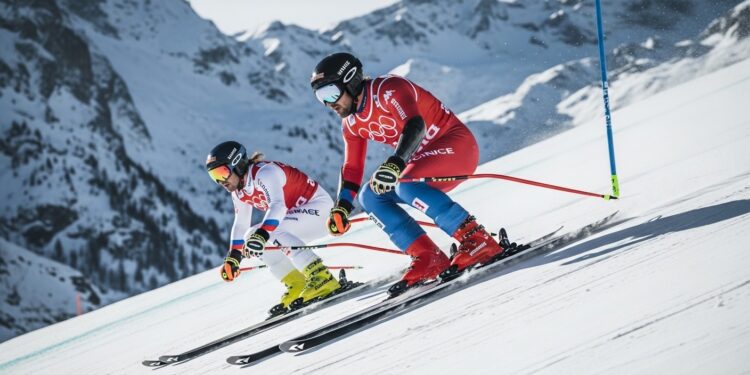 JO 2026 ski alpin combiné par équipes  Nils Allègre 6e après la descente Clément Noël peut renverser la tendance en slalom cet après midi Les Français en embuscade face aux Suisses et Italiens dominateurs   Viral Mag