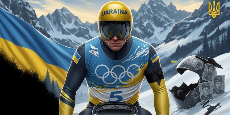 Entre hommage aux athlètes tombés et règles strictes du CIO le brassard noir autorisé pour le porte drapeau ukrainien aux JO de Milan Cortina soulève un débat poignant sur le deuil et la politique dans le sport   Viral Mag