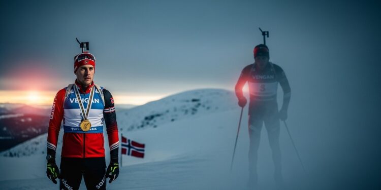 Plongez dans lhistoire poignante de Johan Olav Botn aux Jeux olympiques dhiver 2026  comment la découverte tragique de son ami mort la poussé vers lor olympique en biathlon   Viral Mag