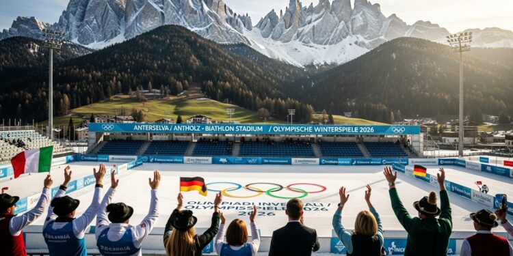 Découvrez comment le Tyrol du Sud province germanophone dItalie met en valeur son multiculturalisme lors des JO dhiver 2026 à Anterselva pour le biathlon Un message dunité dans la diversité   Viral Mag