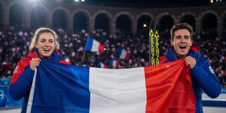 Découvrez lémotion intense lors de la clôture des JO dhiver 2026 à Milano Cortina  Fabien Levêque senflamme en direct pour Lou Jeanmonnot et Mathis Desloges héros français aux médailles impressionnantes   Viral Mag