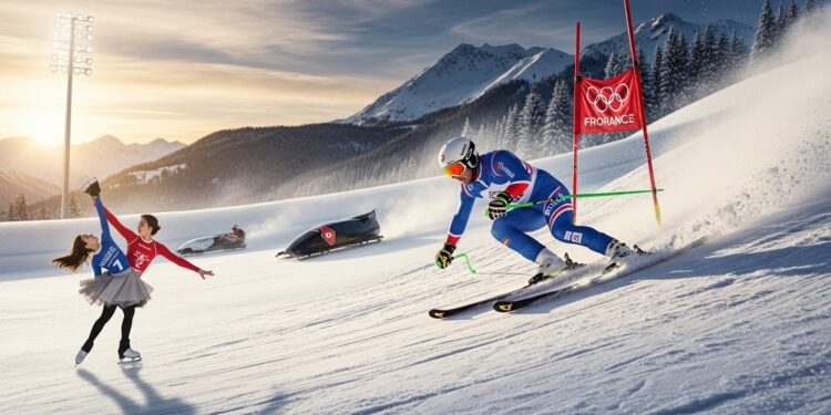 Découvrez le programme complet des JO dhiver 2026 ce lundi 16 février  slalom hommes avec Clément Noël bobsleigh patinage artistique big air et finales décisives pour léquipe de France   Viral Mag