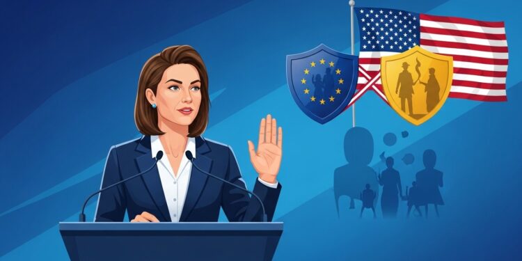 Kaja Kallas rejette le dénigrement US envers lUE à Munich salue Rubio et appelle à la fermeté contre la Russie en Ukraine Une Europe forte et unie face aux défis géopolitiques   Viral Mag