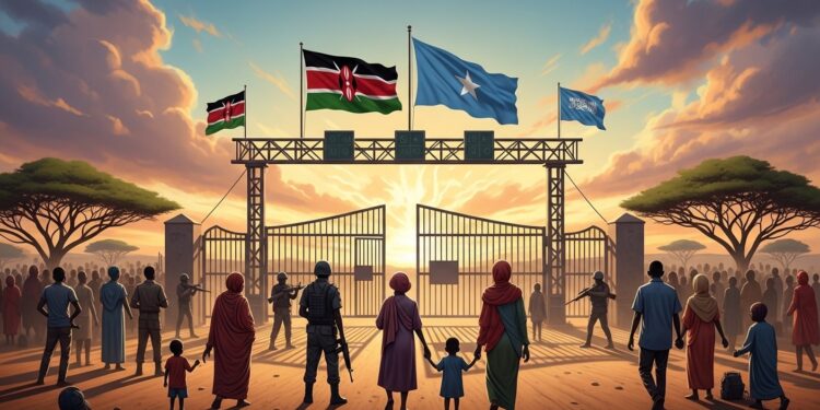 Le président kényan annonce la réouverture de la frontière avec la Somalie en avril après 15 ans de fermeture due aux attaques shebab Espoirs économiques et familiaux pour Mandera   Viral Mag