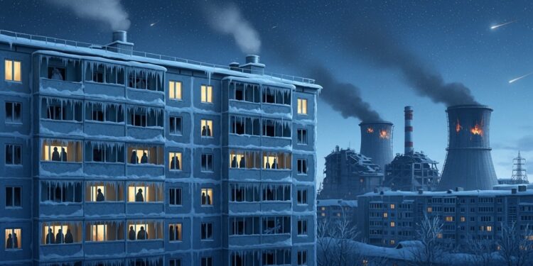 Plus de 1100 immeubles à Kiev privés de chauffage pour au moins deux mois après une attaque russe dévastatrice sur une centrale thermique Découvrez lampleur de la crise hivernale en Ukraine   Viral Mag