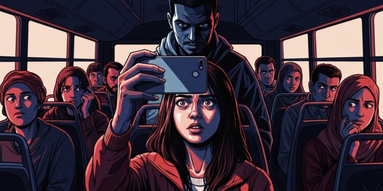 En Égypte Mariam Shawky surnommée la fille du bus filme son harceleur dans un transport public et subit menaces de mort en ligne Un cas qui expose la persistance du harcèlement et le victim blaming   Viral Mag