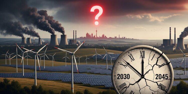 LAllemagne pourrait rater ses cibles de réduction démissions de 65 en 2030 et la neutralité carbone en 2045 selon un projet de plan gouvernemental Un défi majeur pour le nouveau chancelier Merz   Viral Mag