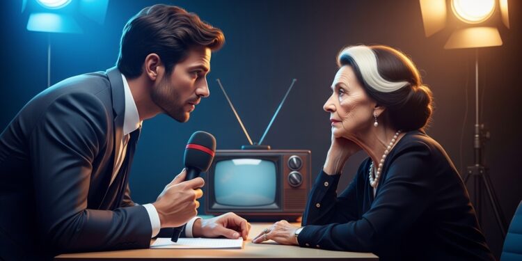 Découvrez comment Françoise Fabian a remis Laurent Delahousse à sa place lors dune interview tendue en 2021 sur France 2 Une mèche blanche une question intime et un recadrage mémorable   Viral Mag