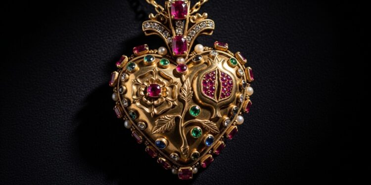 Le British Museum acquiert le rare pendentif Cœur Tudor lié au mariage dHenry VIII et Catherine dAragon grâce à une mobilisation exceptionnelle Découvrez cette pièce unique du XVIe siècle désormais préservée   Viral Mag
