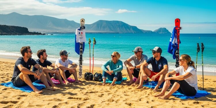 Découvrez pourquoi léquipe de France de skicross senvole aux Canaries après la cérémonie douverture des JO 2026 pour un stage plage avant leur épreuve Une mise au vert surprenante inspirée de 2014   Viral Mag