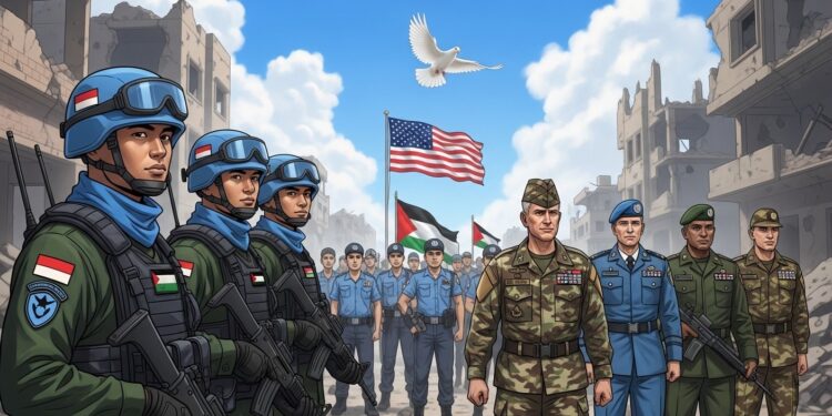 LIndonésie prend le rôle de commandant adjoint de la force de stabilisation ISF à Gaza sous leadership US avec 8 000 soldats promis Cinq pays engagés recrutement police palestinienne lancé   Viral Mag