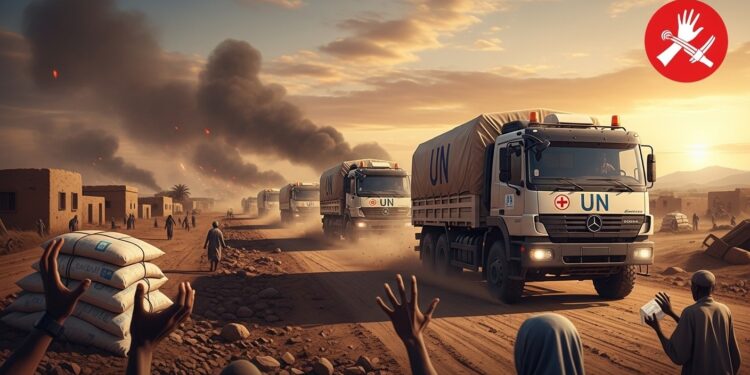 LONU réussit une livraison cruciale daides au Kordofan assiégé première en trois mois Découvrez les défis limpact sur la famine et les appels à laccès humanitaire au Soudan en guerre   Viral Mag