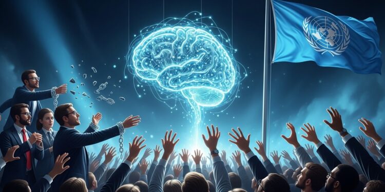 Le secrétaire général de lONU alerte  lIA ne doit pas dépendre des caprices de milliardaires Il propose un fonds de 3 milliards pour un accès équitable et responsable à cette technologie révolutionnaire   Viral Mag