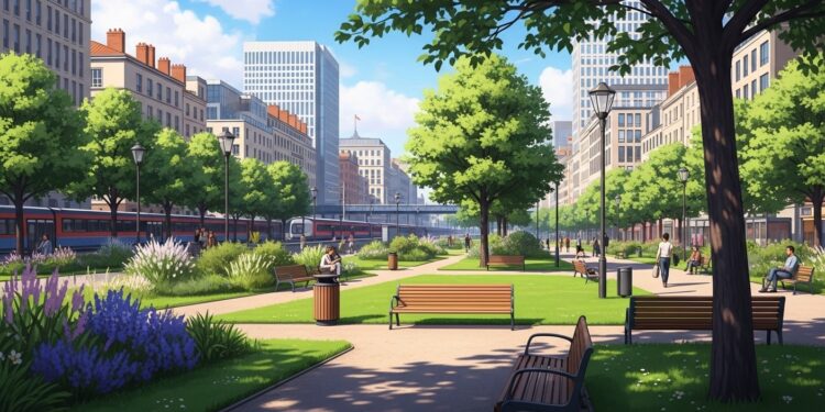 Violente bagarre au parc Jeanne Jugan près de la gare Part Dieu à Lyon  un homme frappé à la tête avec une pierre Détails choc sur laltercation et lintervention rapide des secours   Viral Mag