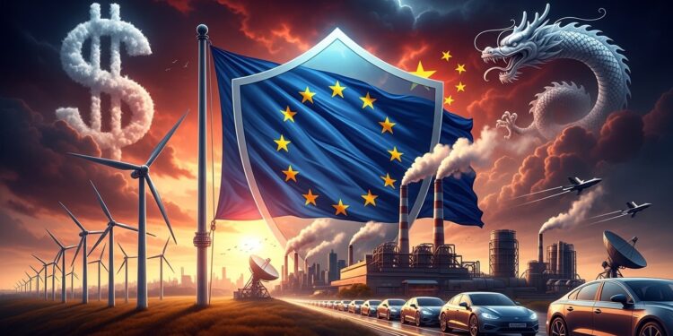 Emmanuel Macron met en garde contre les menaces commerciales persistantes des États Unis et plaide pour une préférence européenne dans les secteurs stratégiques afin déviter que lEurope ne soit balayée   Viral Mag