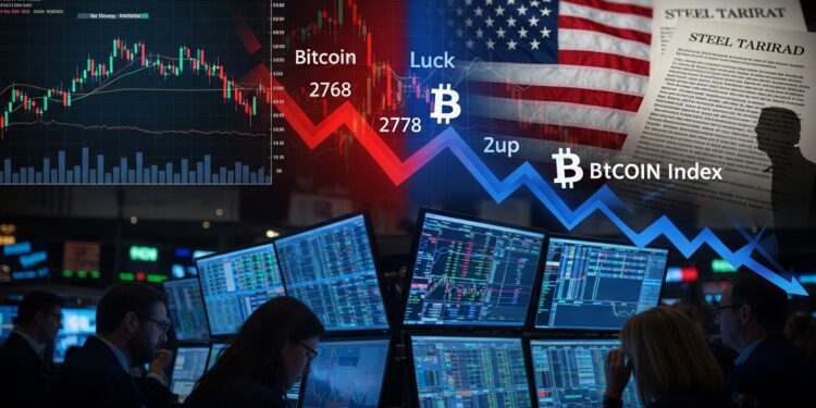 Marchés en Alerte : Inflation US Baisse, Tarifs Acier en Jeu - Viral Mag Les marchés actions et crypto vacillent après le recul de linflation US à 24 en janvier Trump envisage dassouplir les droits de douane sur lacier Décryptage complet des impacts Viral Mag