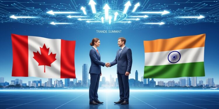 Le PM canadien Mark Carney visite lInde pour doubler les échanges à 70 milliards $CA dici 2030 réparer les relations tendues et diversifier léconomie loin des USA Focus sur commerce IA et énergie   Viral Mag