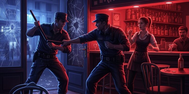 À Marseille deux agents condamnés à de la prison ferme pour avoir agressé violemment une serveuse et des clients ivres dans un snack Un scandale qui interroge la sélection et le contrôle interne   Viral Mag