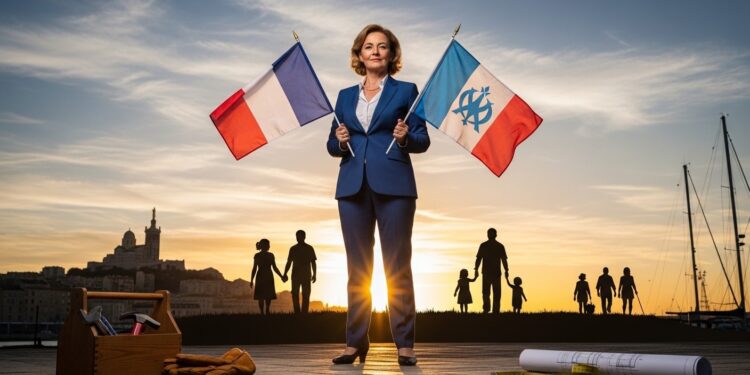 Dans un débat marquant Martine Vassal candidate à Marseille 2026 affirme ses valeurs  mérite travail famille patrie Découvrez ce que cela implique pour la cité phocéenne en pleine campagne électorale tendue   Viral Mag