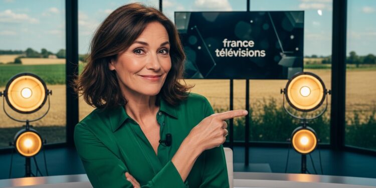 Mathilde Seigner revient sur France 2 avec Au cœur de nos terres et lance un tacle amusant à France Télévisions dans C à vous Découvrez ses confidences sur lagriculture et la télévision   Viral Mag