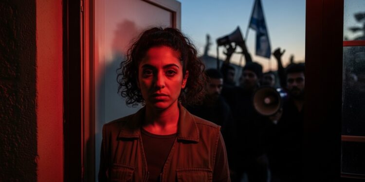 La police israélienne lance une enquête après des menaces répétées et des manifestations racistes devant le domicile de la journaliste arabe israélienne Lucy Aharish suite à ses critiques sur la criminalité dans sa communauté   Viral Mag