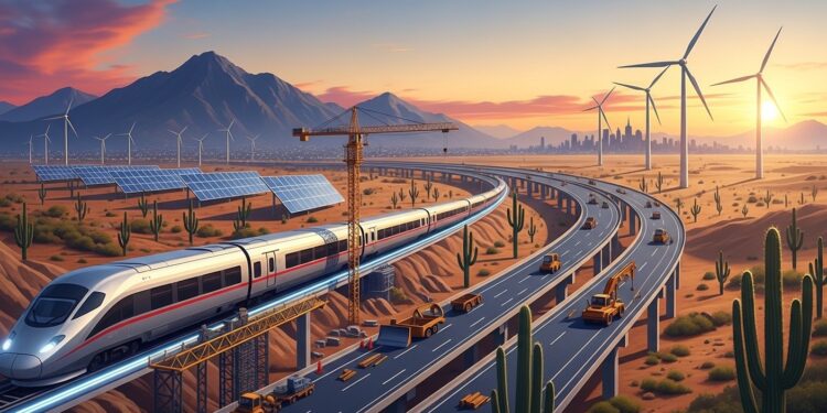 Mexique : Plan Massif d’Investissements 2026-2030 - Viral Mag Le Mexique dévoile un ambitieux plan de 5 600 milliards de pesos pour booster infrastructures énergie et santé dici 2030 et relancer sa croissance après une année 2025 difficile Viral Mag