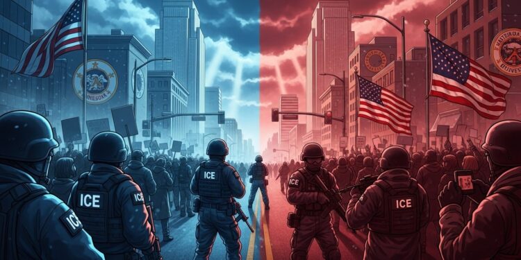 Le gouverneur Tim Walz annonce que les controversées opérations dexpulsions migratoires au Minnesota pourraient sachever dans les prochains jours après des semaines de tensions et de manifestations   Viral Mag