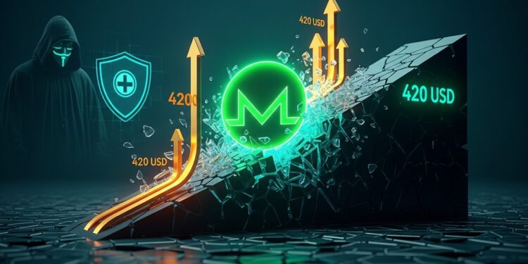 Monero confirme un signal haussier majeur avec breakout dun wedge baissier Analyse complète des raisons techniques et fondamentales qui pourraient propulser XMR vers 420 $ dans les semaines à venir   Viral Mag