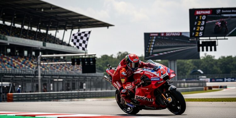Alex Marquez signe le meilleur temps final des essais MotoGP à Sepang Ducati domine Yamaha reprend la piste après souci moteur Décryptage complet des performances avant la Thaïlande   Viral Mag