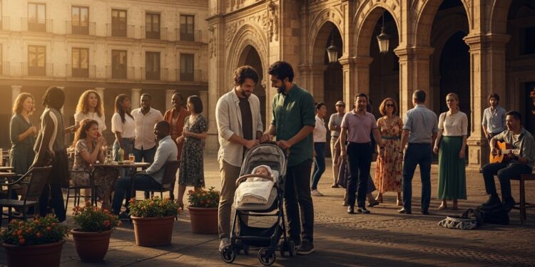 Pour la première fois depuis 2014 les naissances augmentent en Espagne en 2025 +1 Malgré un solde naturel négatif limmigration compense le vieillissement Décryptage complet des chiffres et enjeux   Viral Mag