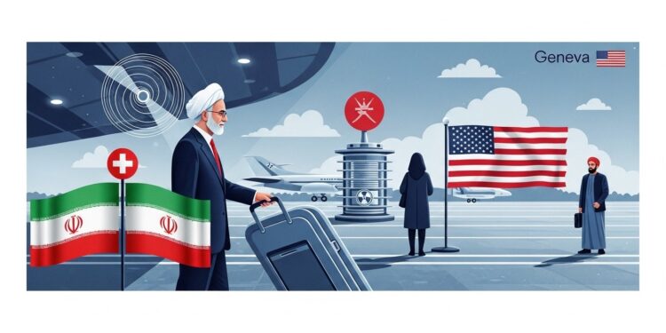 Le ministre iranien Abbas Araghchi se rend à Genève pour un nouveau round de discussions indirectes avec les États Unis sur le nucléaire médiées par Oman Enjeux positions et perspectives dun possible compromis   Viral Mag