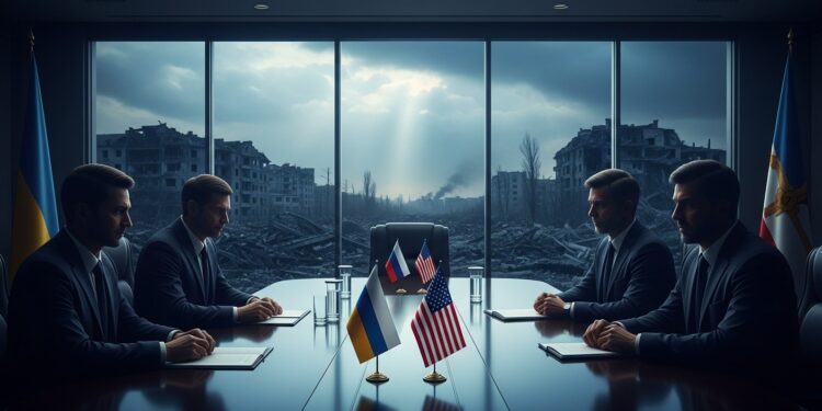 Négociations Ukraine : Reprise Cruciale à Abou Dhabi - Viral Mag Les pourparlers trilatéraux Ukraine Russie USA reprennent les 4 et 5 février à Abou Dhabi après un report Tensions persistantes sur les territoires et frappes continues malgré la pause à Kiev Viral Mag